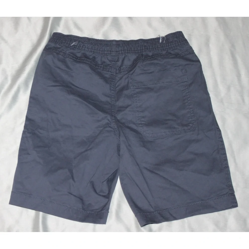 Boys member marks woven pull on shorts Gray Size 10-12